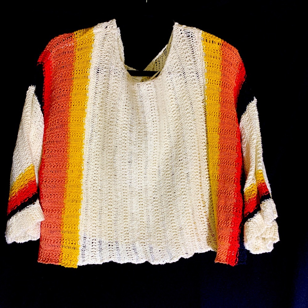 By Together Boho bell sleeve sweater